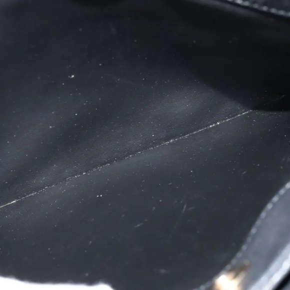 Bally Quilted Leather Tote Bag with Tassel Black Women's ( EUC ) - Picture 7 of 15